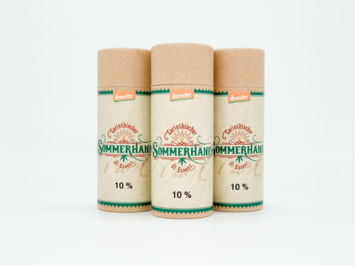 3 x Sommerhanf 10 % Bio CBD Hanföl 10 ml