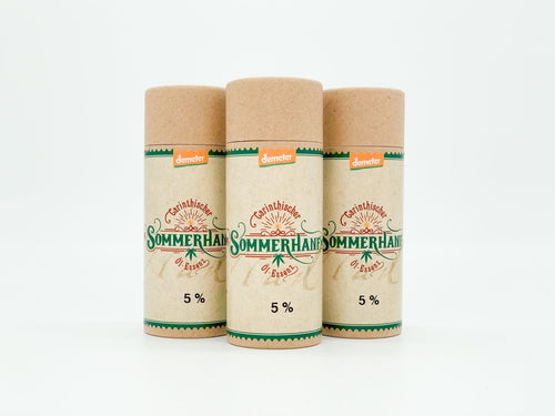 3 x Sommerhanf 5 % Bio CBD Hanföl 10 ml